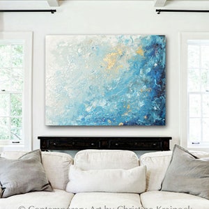 Canvas Print Pic Painting Photo Seascape Blue Home Decor Wall Art Large Framed