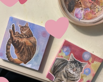 Custom Mini Pet Portraits