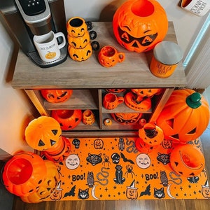 Vintage Halloween Kitchen Mat bild 1