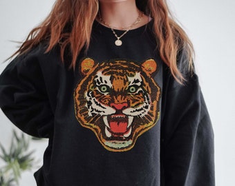 tiger crewneck