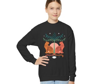 Big Cats Youth Crewneck Sweatshirt