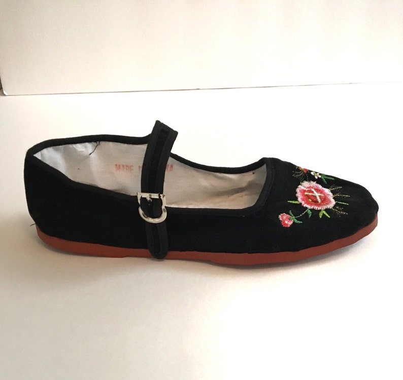 mary jane china flats