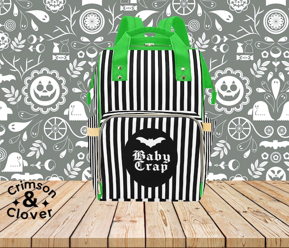 goth diaper bag