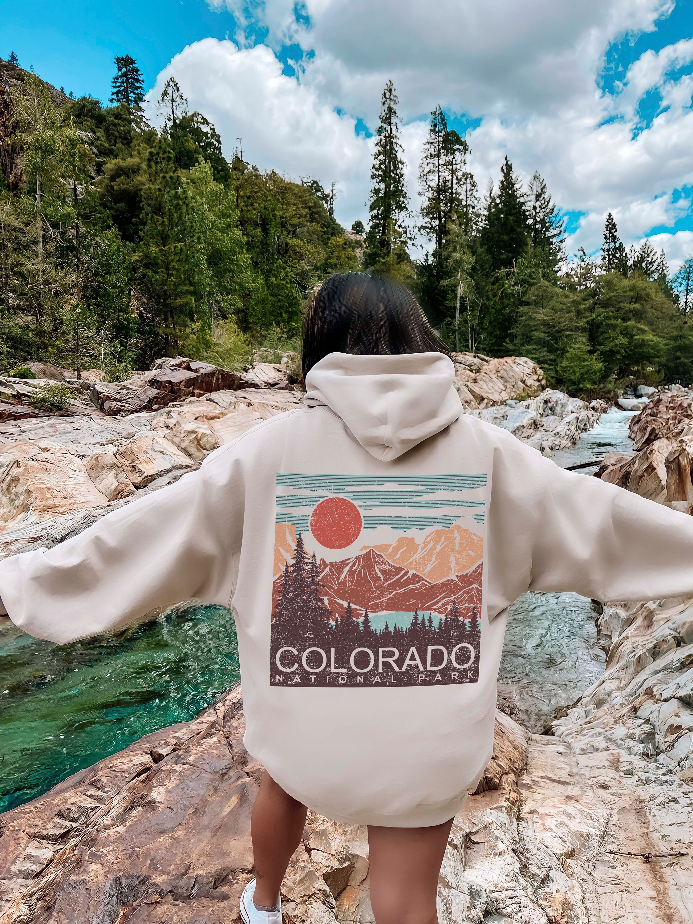 Colorado Hoodie Boho Park Hoodie Desert Hoodie National Parks