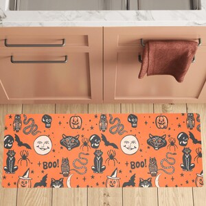 Vintage Halloween Kitchen Mat bild 2