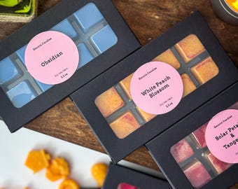 Scented Wax Melts –  Soy Wax Cubes – Handmade Tarts for Warmers