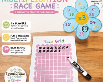 Multiplikationsspiel (FINDE DIE ZAHL)
