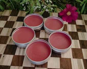 Tallow Lip - Cheek Tint: Natural Rosehip Oil Blush
