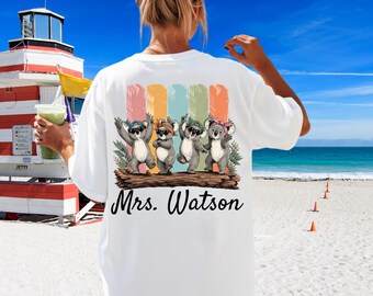 Comfort Colors® Custom Cute Teacher TShirt, Personalized Birthday tshirt with Name, Back to School T-Shirt, Custom name Toddler shirt