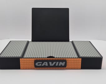 Building Block Sorting Tray | 3D Printed Brick Organizer |Toy Storage Accessory | Gift For Builders | Custom Colors