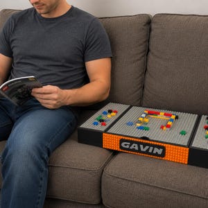 Brick Tray. Brick Organizer Tray. Brick storage. Custom Organizer with Baseplate. Birthday gift. Personalized tray. Brick building tray.