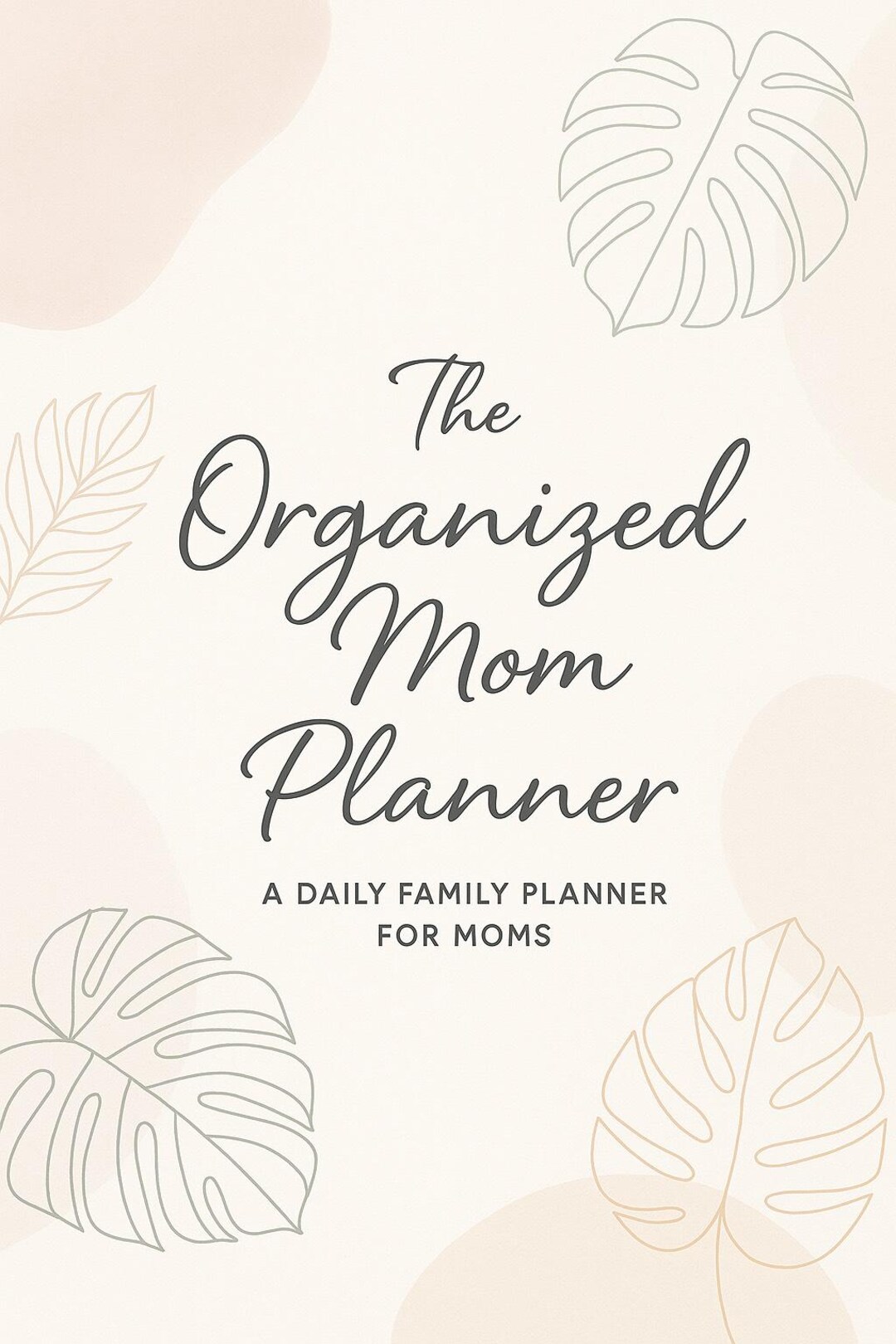 Daily Family Planner | Printable Mom Organizer (instant Download) - Etsy
