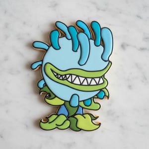 Droah Cookie Cutter & Stencil Set | Singing Monsters Inspired Cookie Cutter | Gamer Birthday Sugar Cookies | Monster Character Cookie Decor