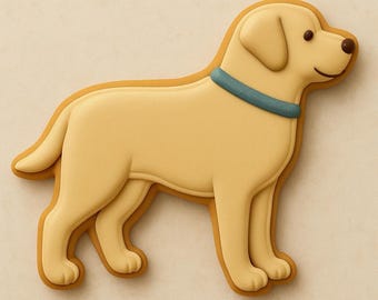 Labrador Retriever Cookie Cutter – Classic, Cheerful, and Timeless!