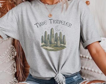 Standing Stones Time Traveler T-Shirt, Scottish TV Show Fan Tee