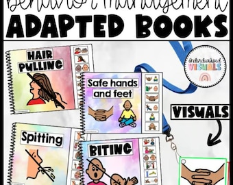 Social Story Adapted Book Bundle: Autism & Special Education (PDF)