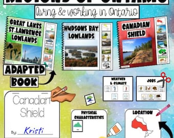 Living & Working in Ontario - MODIFIED Grade 3 Social Studies - Special Ed