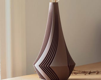 Vertex Vase – Modern Architectural Decorative Vase | 3D Print STL, OBJ