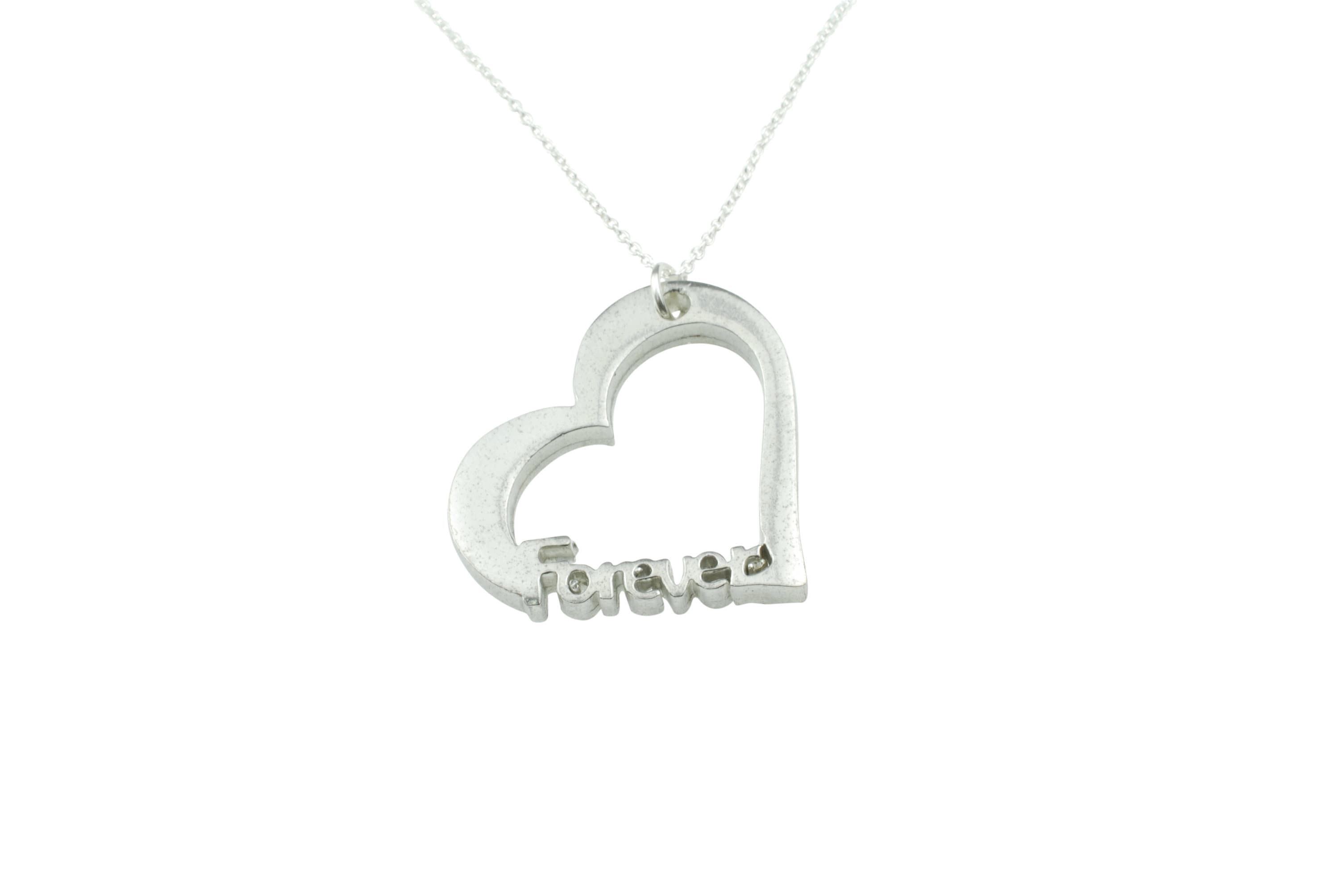 Forever/Love Heart Necklace