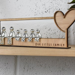 Personalised Our Little Family Family Anniversary Gift Choose Your Own Family Combination image 2