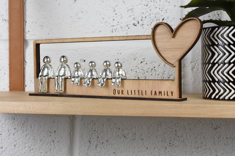 Personalised Our Little Family Family Anniversary Gift Choose Your Own Family Combination image 2