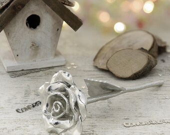 5th Anniversary Gift  Rose - 5 Year Anniversary Gift Idea