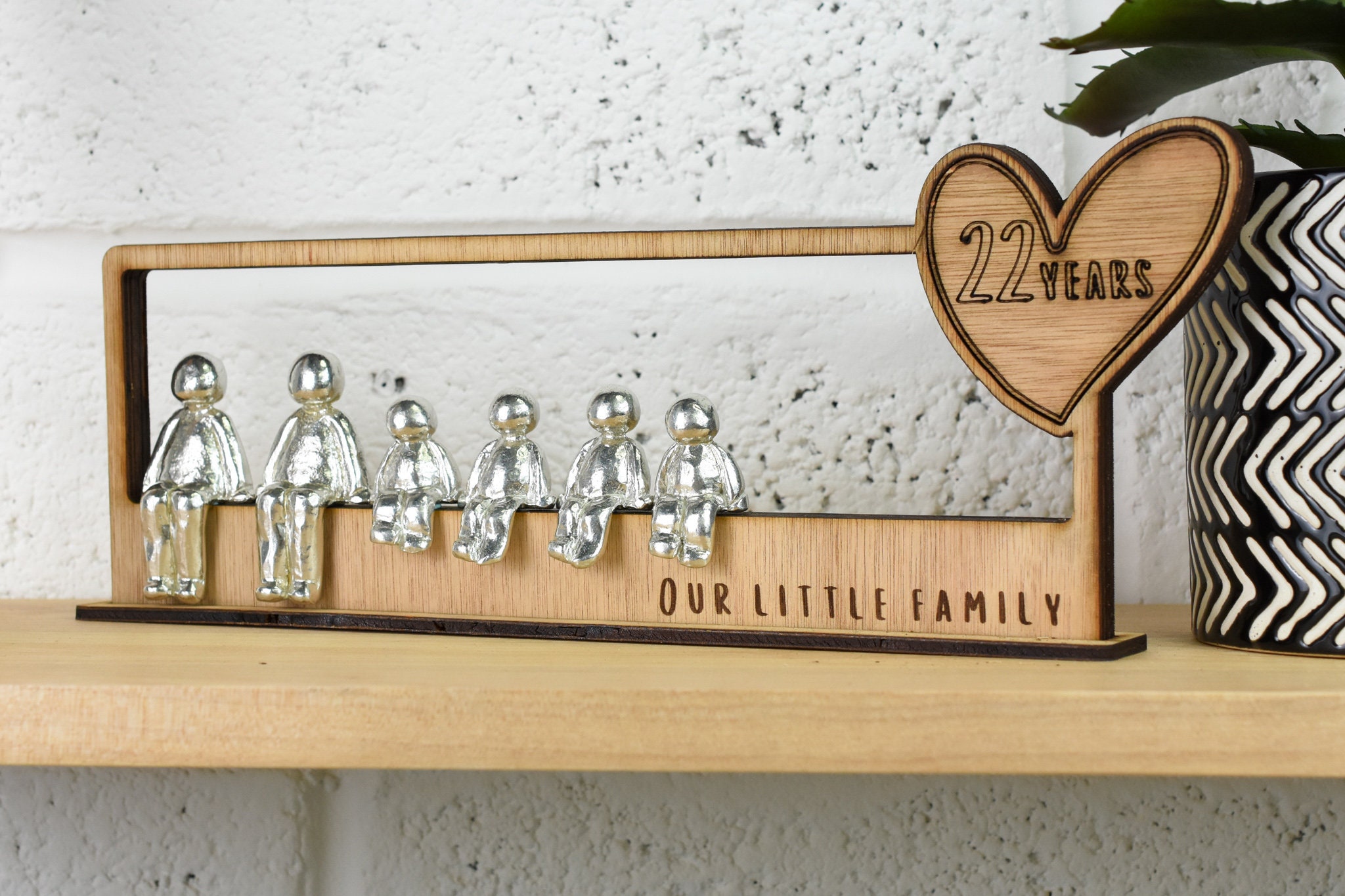 22 Years Our Little Family keepsake