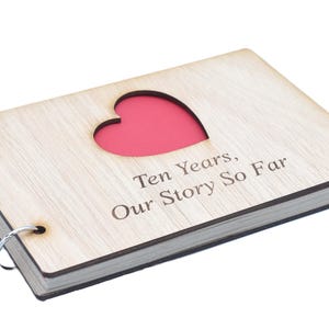 Ten Year Anniversary Photo Album - Etsy