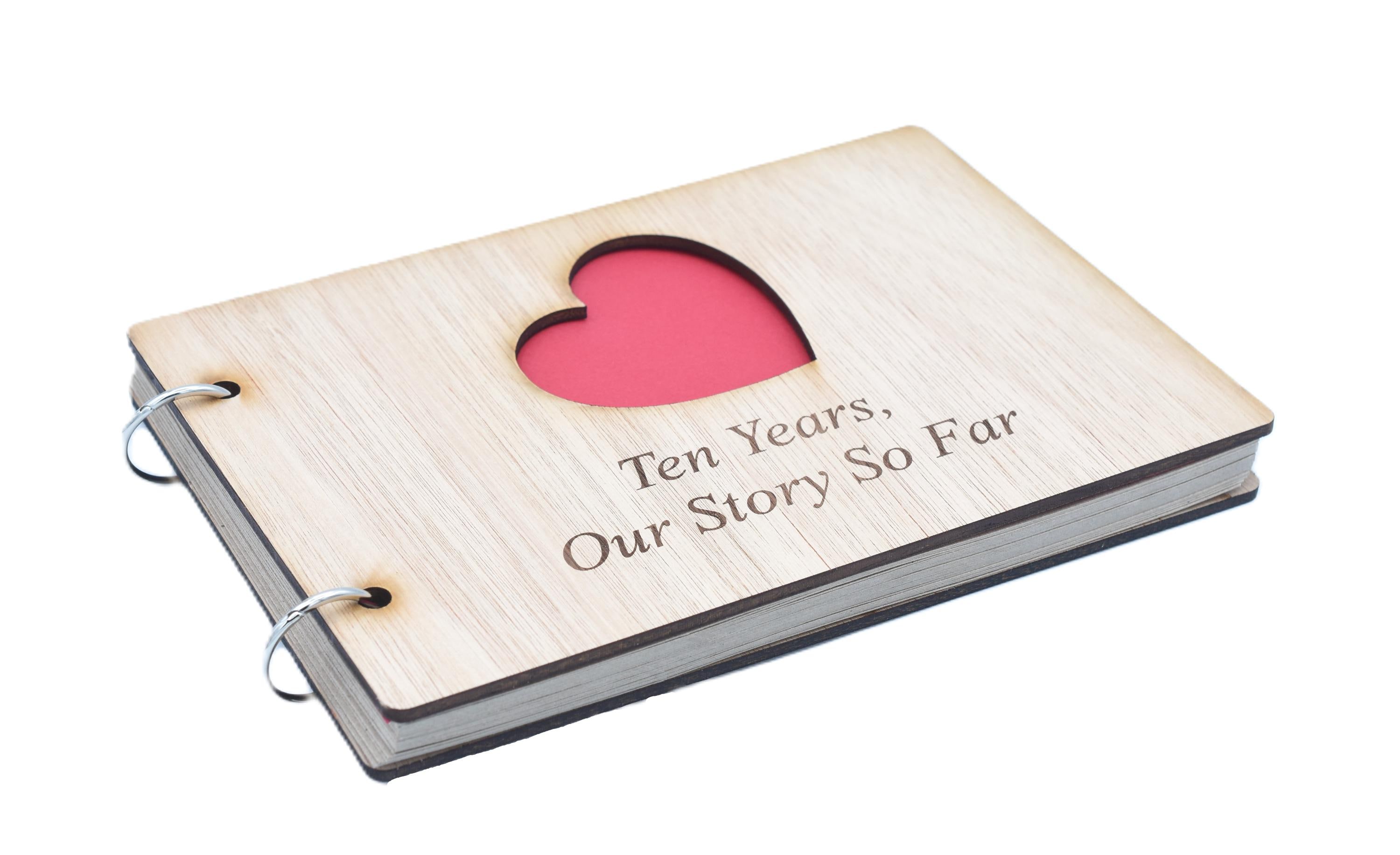 Ten Year Anniversary Photo Album - Etsy