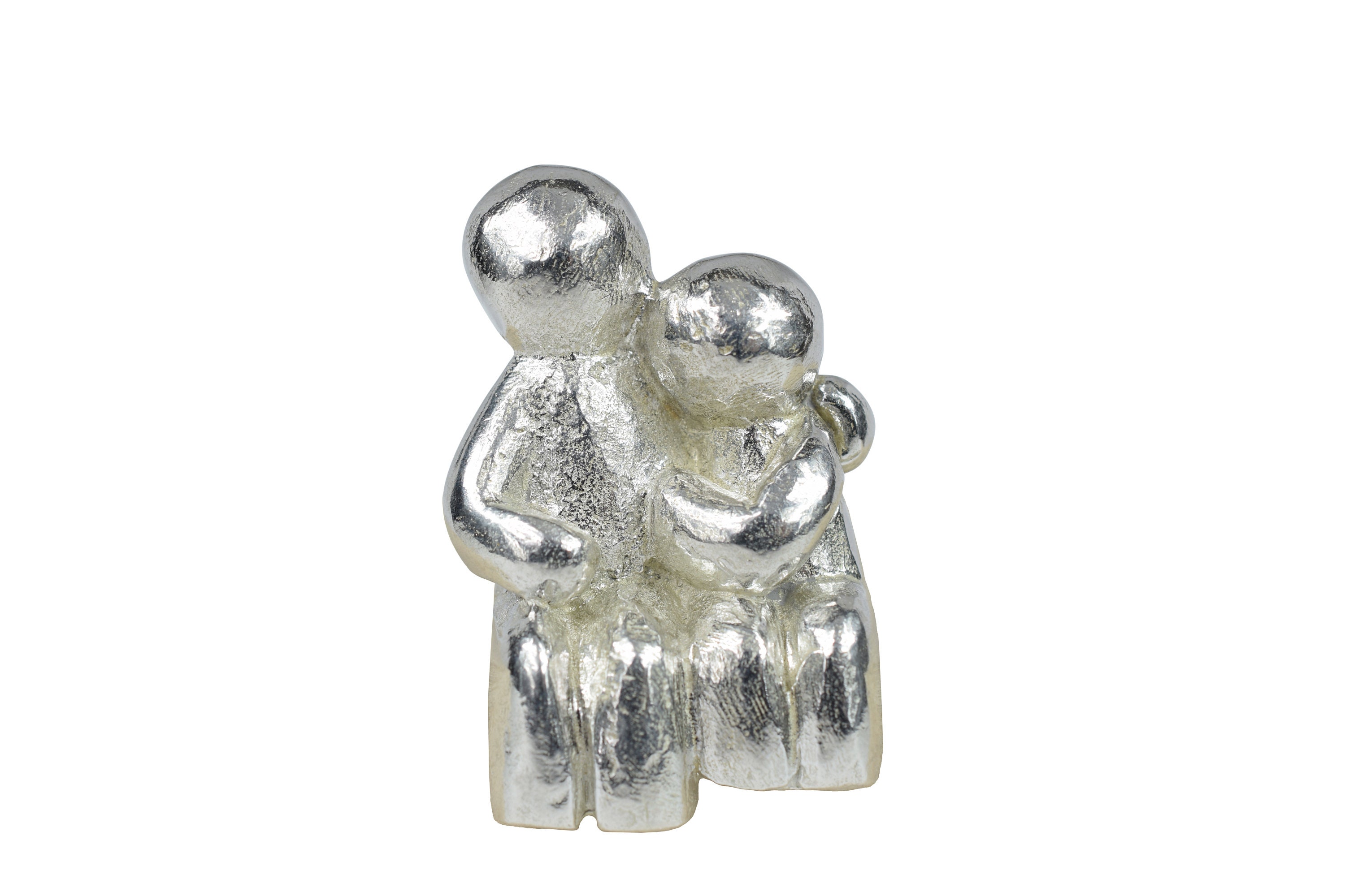 Handmade Metal Couple Figurine