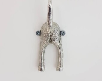 Dog Tail Wall Hook – Fun Decorative Home Accessory - dog lead hanging fixture