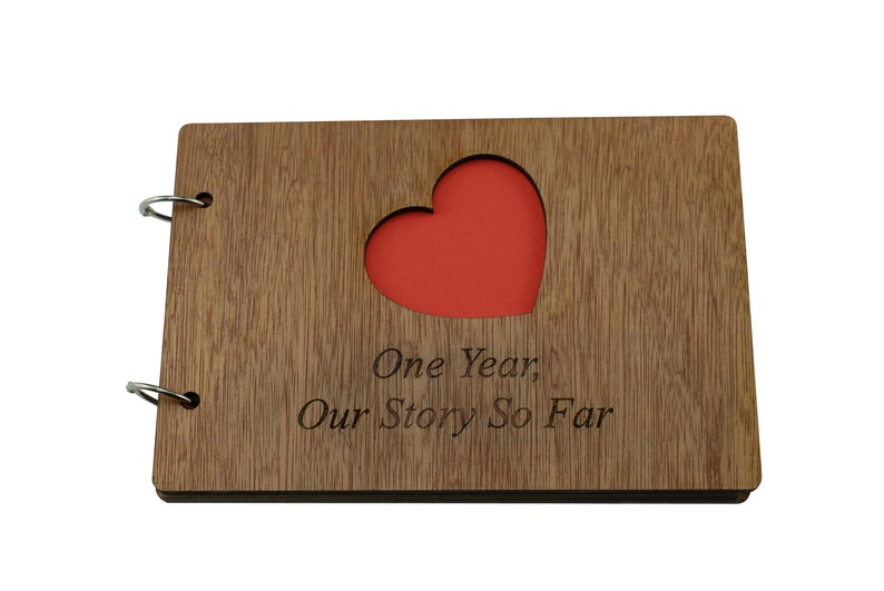 1 Year Our Story So Far Scrapbook, Photo album or Notebook Idea For 1st Anniversary 画像 1