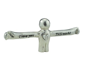 I Love You This Much Figure | 23rd Anniversary | Part of the 'We Made a Family' range