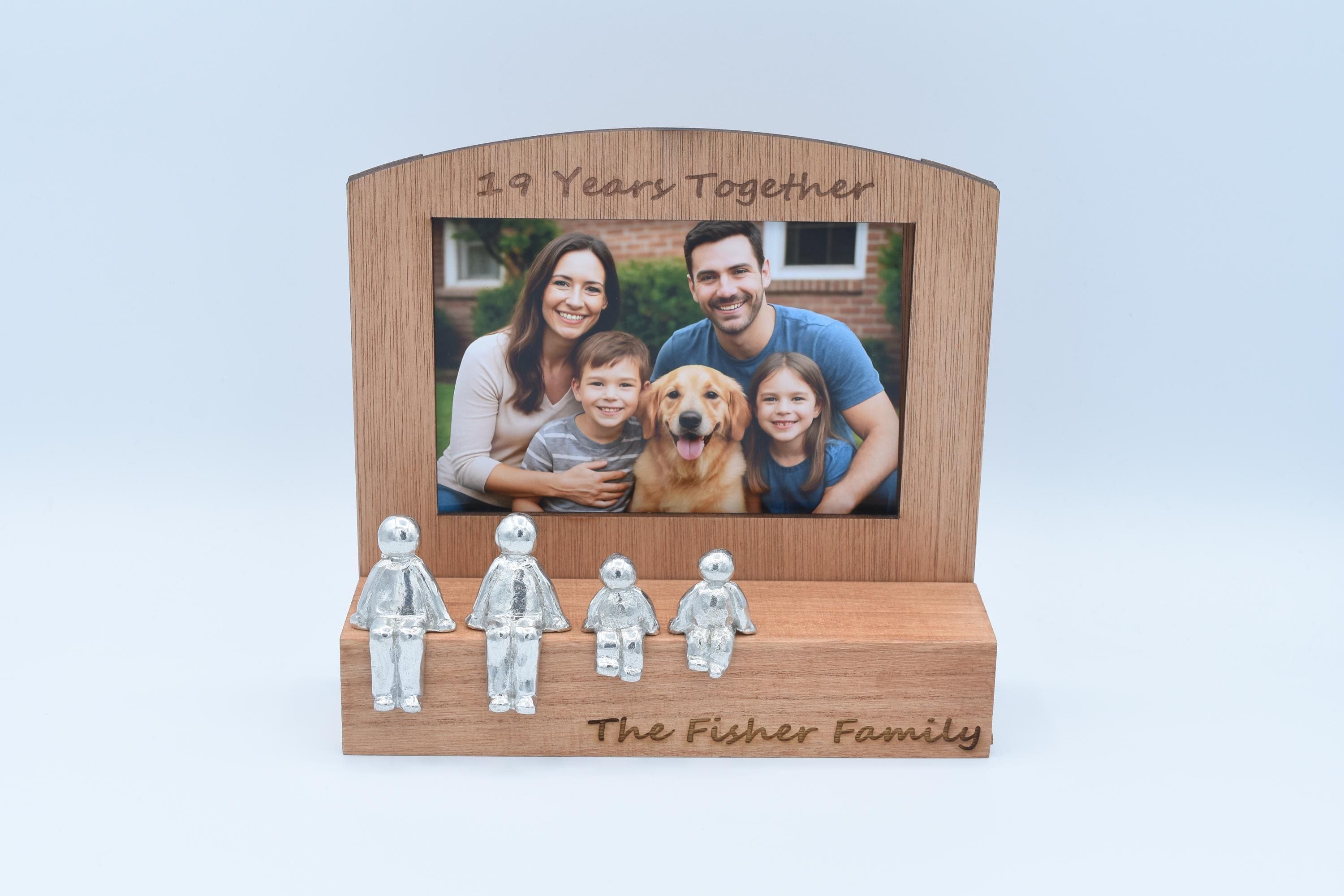 19 Years Together Photo Frame