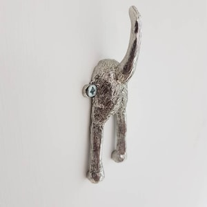 Dog Tail Wall Hook – Fun Decorative Home Accessory - dog lead hanging fixture image 3