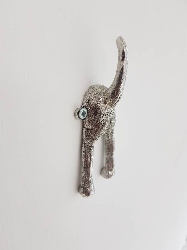 Dog Bum Tail Lead Hook or Dog Coat Hook Dogs Bum Made From Etsy