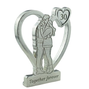 Together Forever Hugging Anniversary Gift - 30th Anniversary