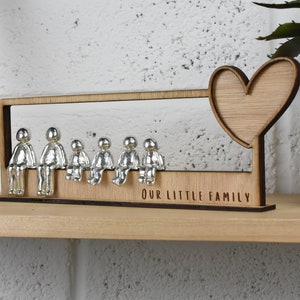 Personalised Our Little Family Family Anniversary Gift Choose Your Own Family Combination image 1