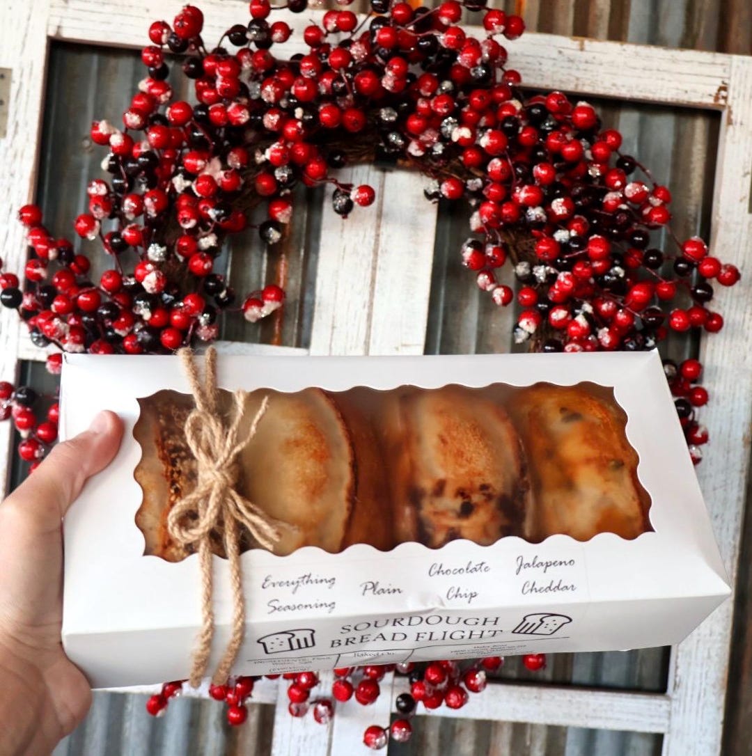 Sourdough Bread Flight Gift Box - Etsy