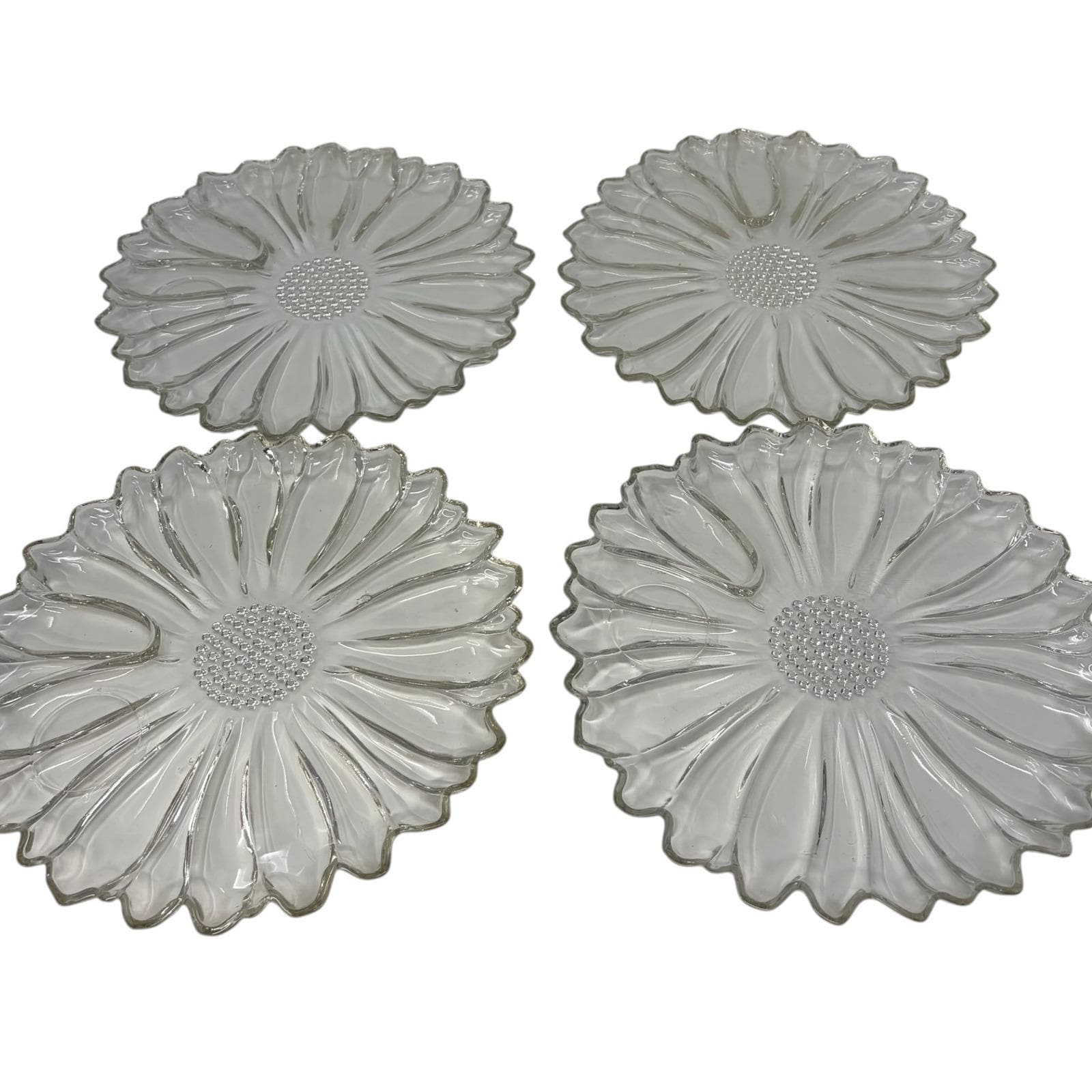Hazel Atlas Sunflower Snack Set - Etsy