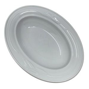 Vintage CorningWare Casual Elegance White Oval Serving Dish with Lid 10 Inch