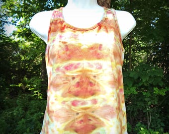 Tie Dye Tank Top Crop Top Woman's Medium