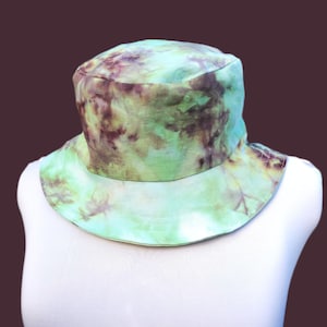 Handmade Tie Dye Bucket Hat