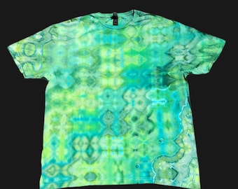 Unisex XL Tie Dye T-Shirt: One-of-a-Kind Vivid Colors
