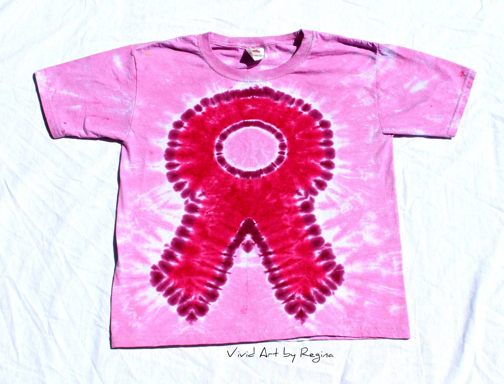 Tie Dye Breast Cancer Awareness Tie Dye 
