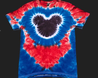CLEARANCE-Unisex Tie Dye T-Shirt: One-of-a-Kind Medium Shirt