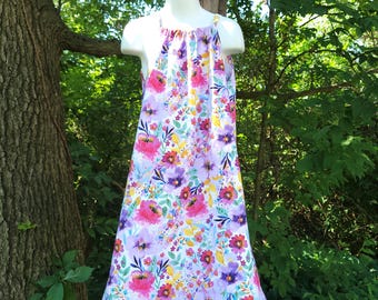 Girls Floral Dress