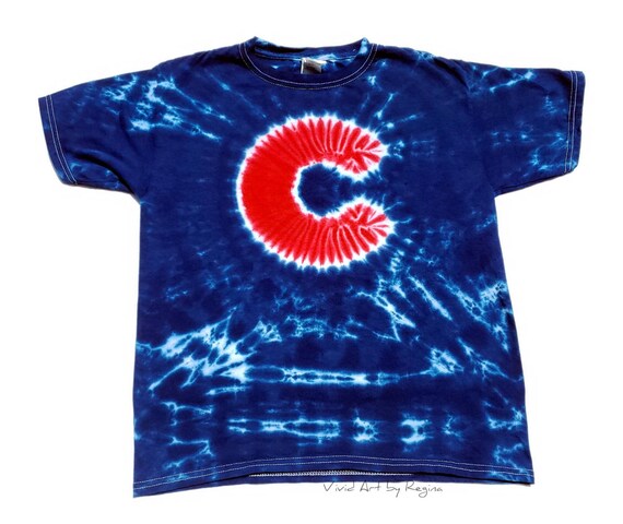 cubs tie dye shirt