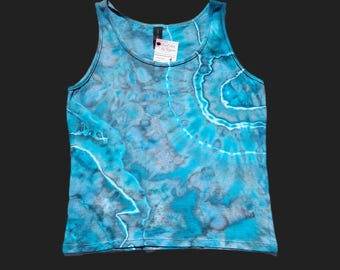 Tie Dye Tank Top Crop Top Woman's Medium