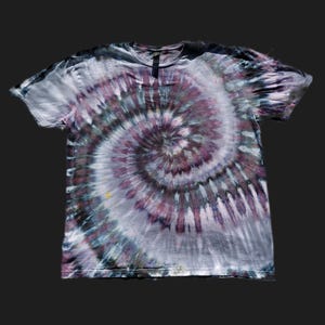 Tie Dye Slate Spiral T Shirt Adult Sizes Tie Dye Shirt